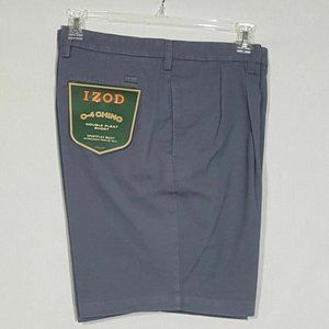 IZOD Double Pleat Microsanded Premium Twill Short